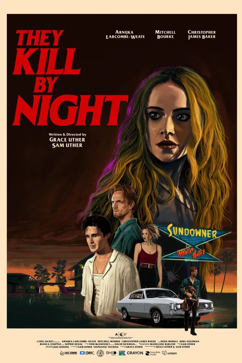 They Kill By Night poster background