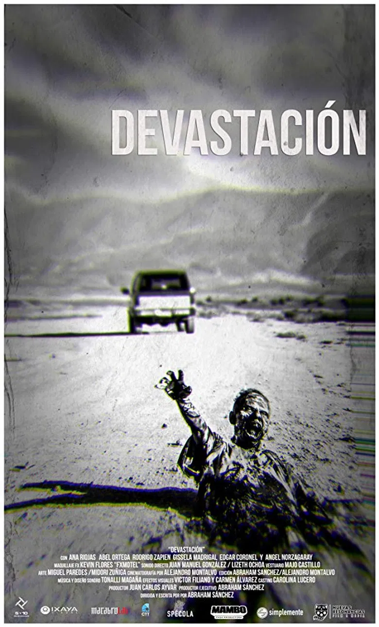 Devastación poster background