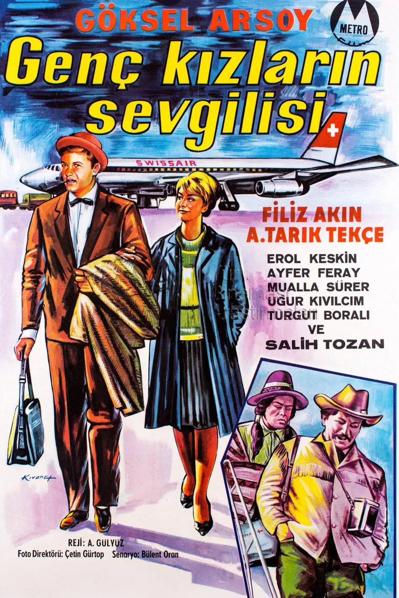 Genç Kızların Sevgilisi poster background