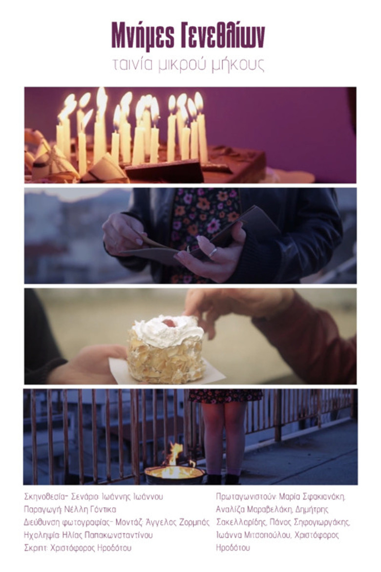 Birthday Memories poster background