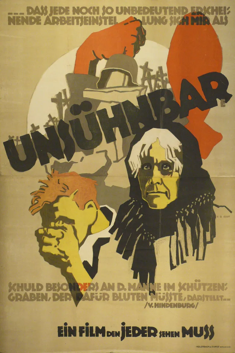 Unsühnbar poster background
