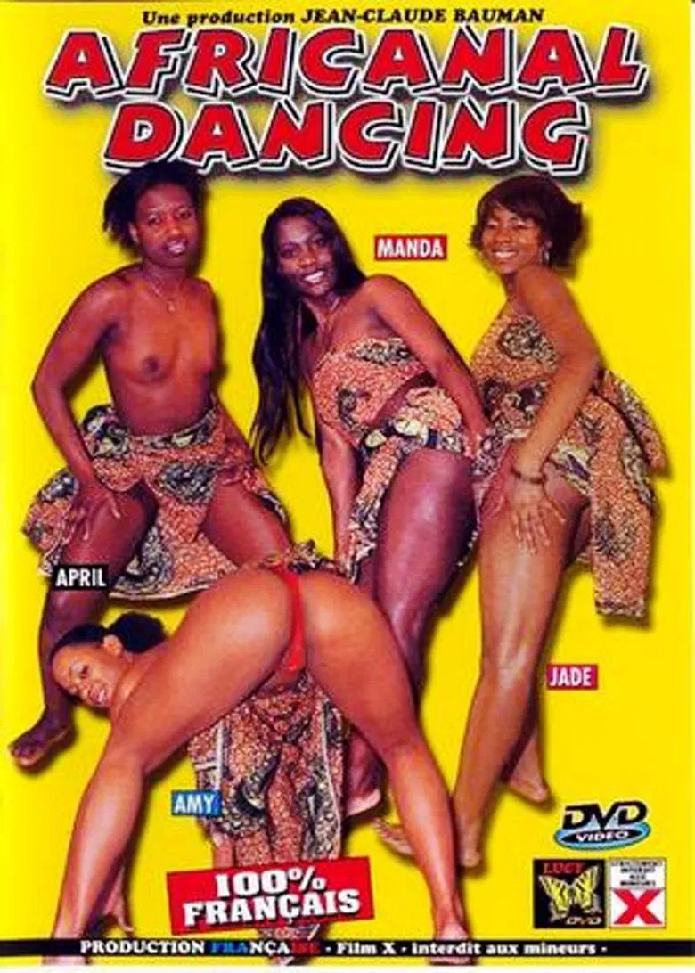 Africanal Dancing poster background