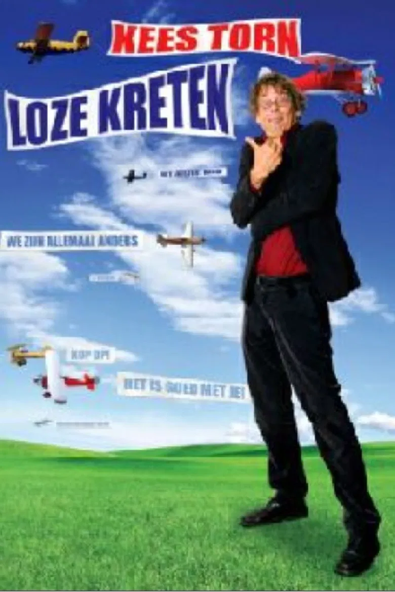 Kees Torn: Loze Kreten poster background