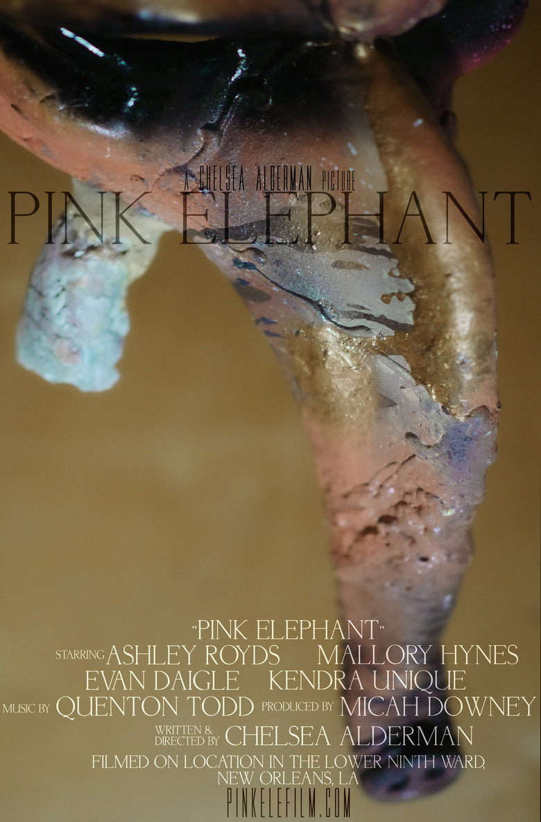 Pink Elephant poster background