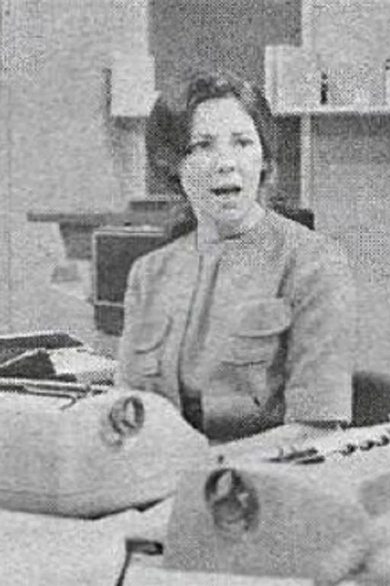 The Typist poster background