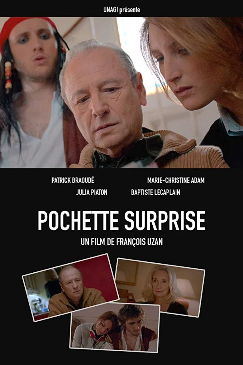 Pochette surprise poster background
