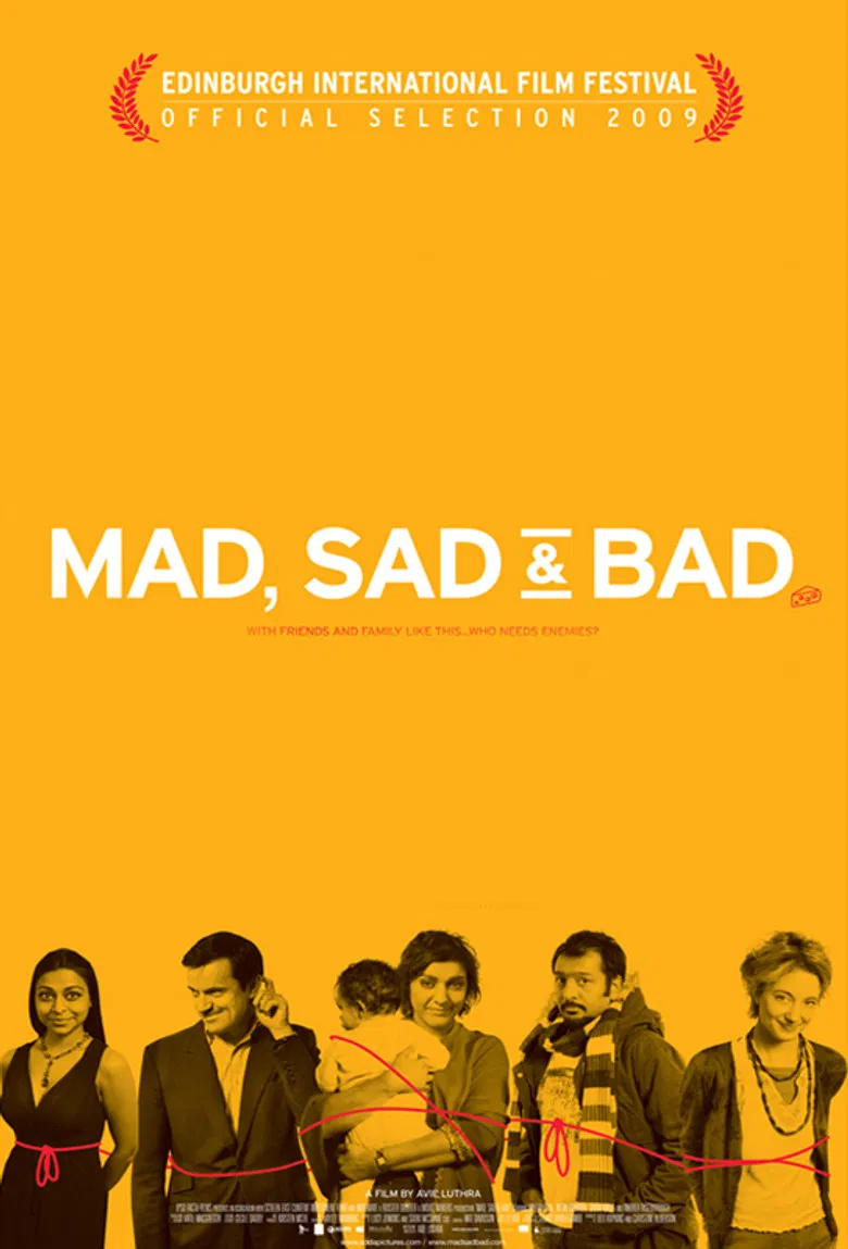 Mad Sad & Bad poster background