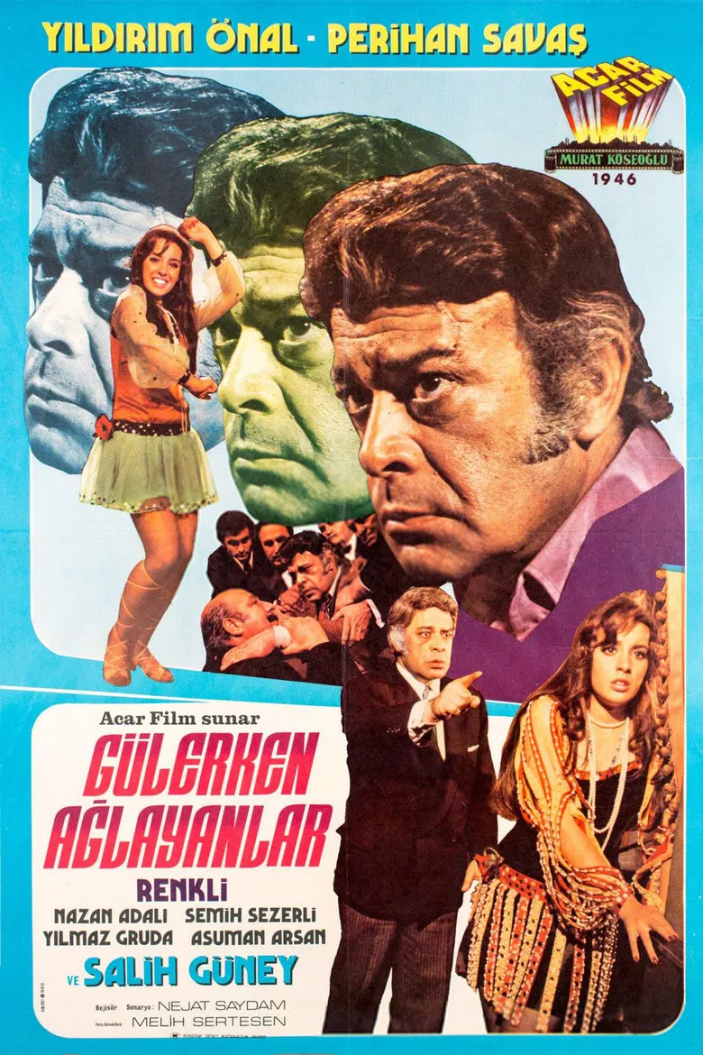 Gülerken Ağlayanlar poster background