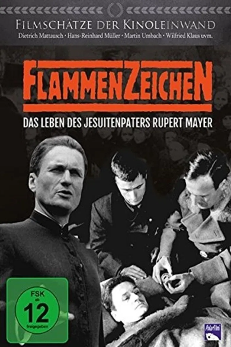 Flammenzeichen poster background