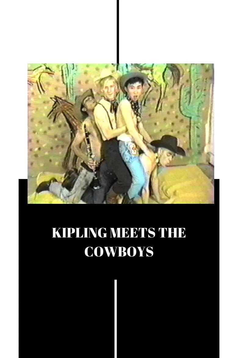 Kipling Meets the Cowboys poster background