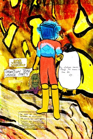 Operation Teak poster background