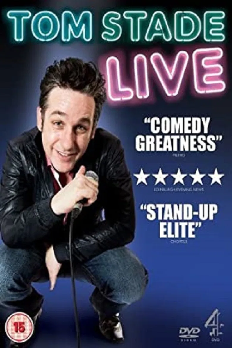 Tom Stade - Live poster background