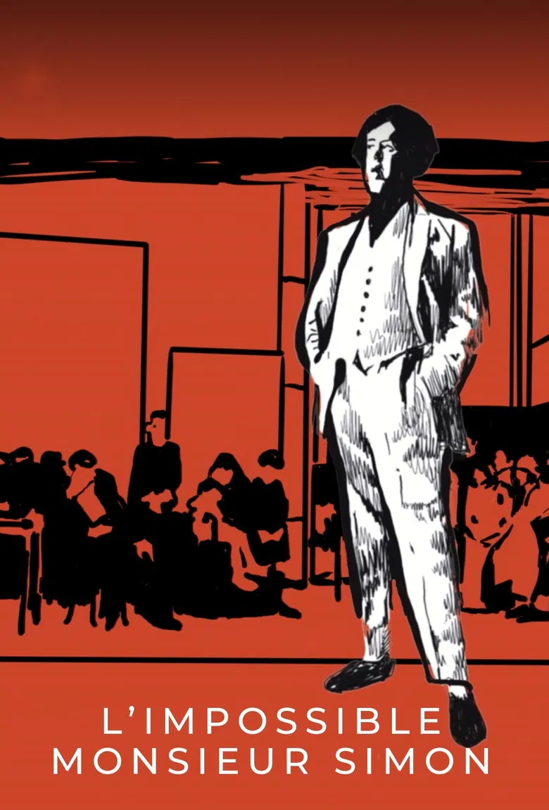 L'Impossible Monsieur Simon poster background