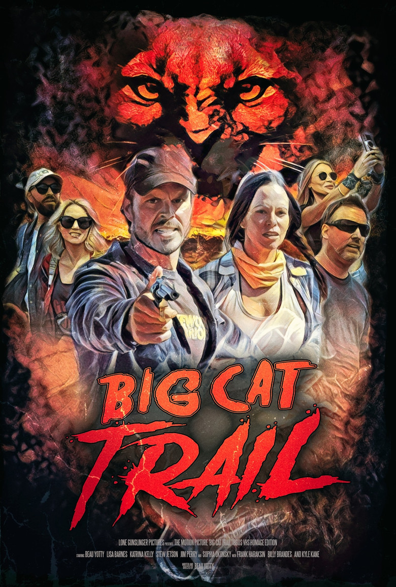 Big Cat Trail poster background