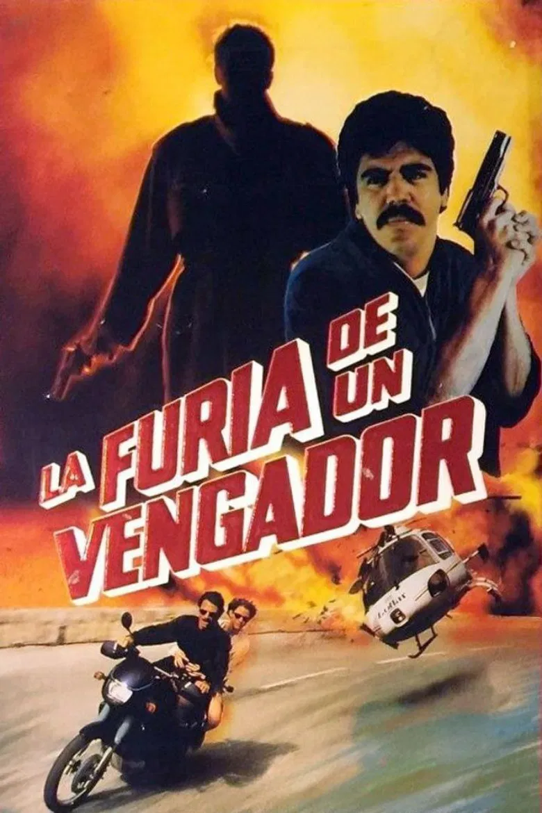 La furia de un vengador poster background