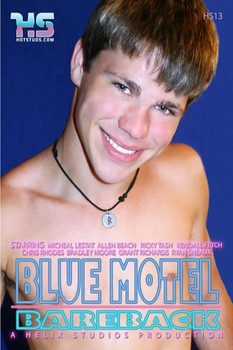 Blue Motel Bareback poster background