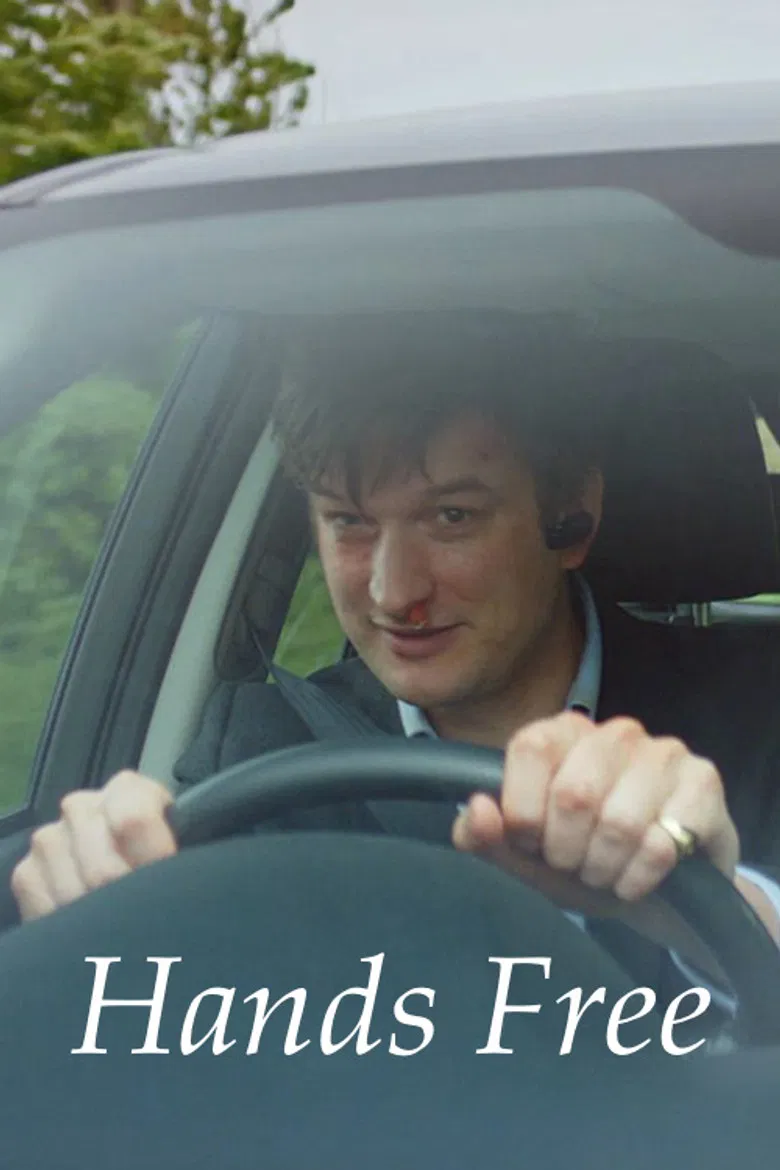 Hands Free poster background