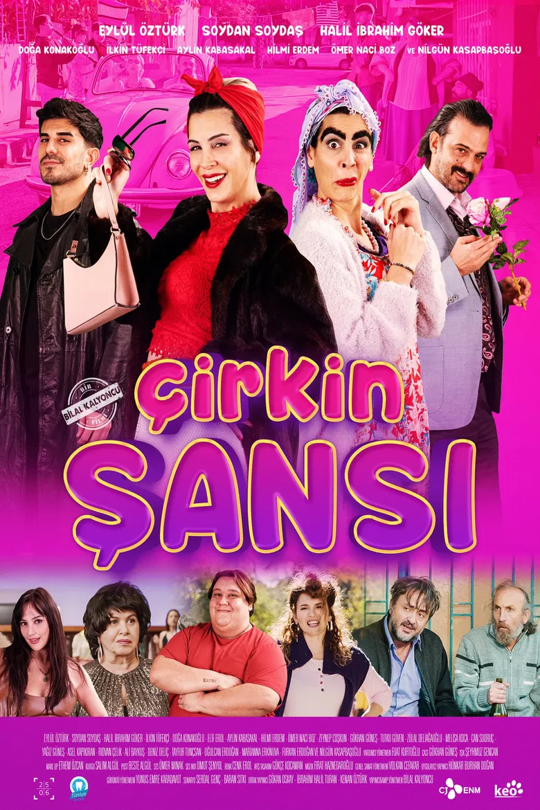 Çirkin Şansı poster background