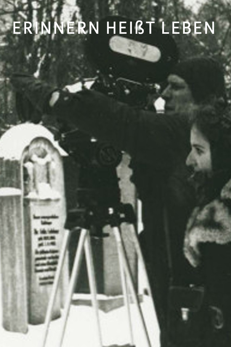 Remembering Means Living poster background