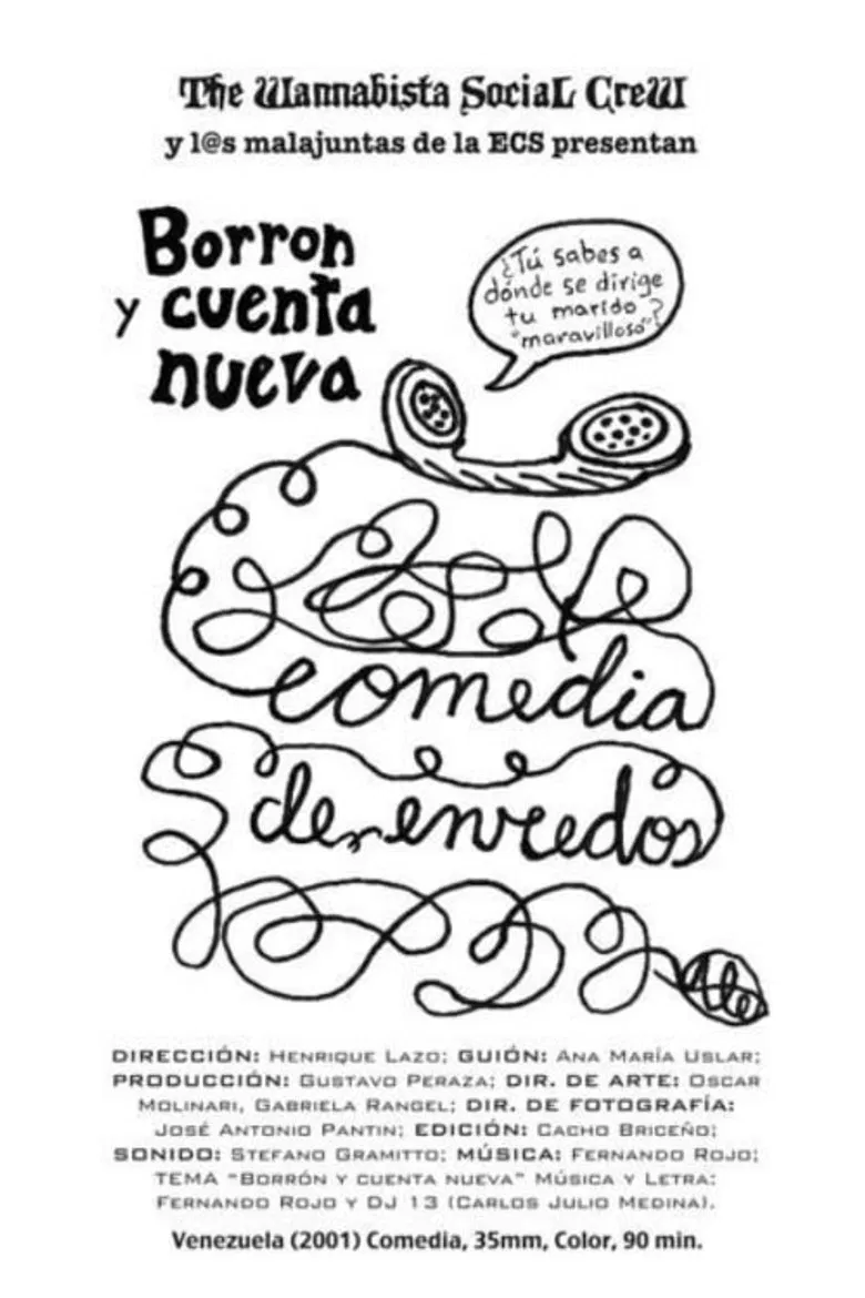 Borrón y cuenta nueva poster background