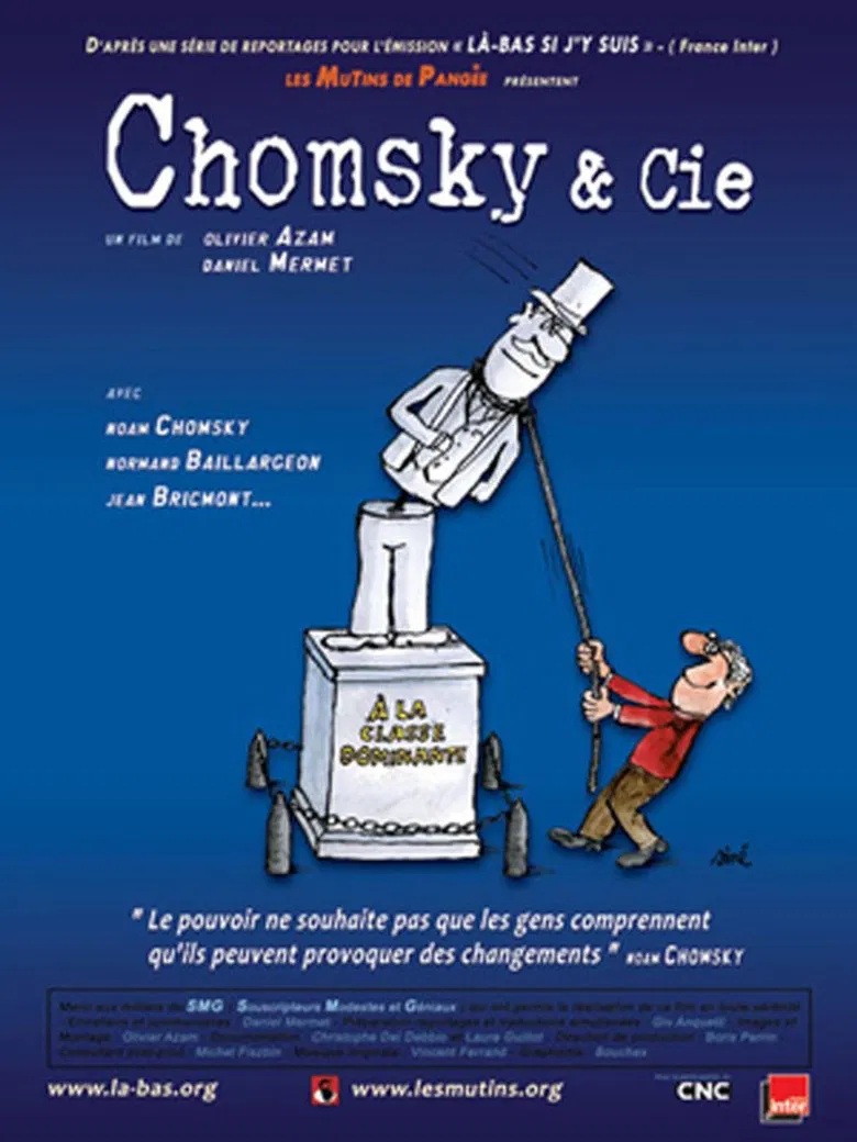 Chomsky & Cie poster background