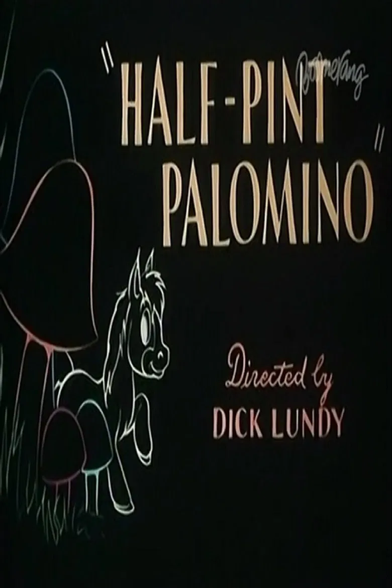Half-Pint Palomino poster background