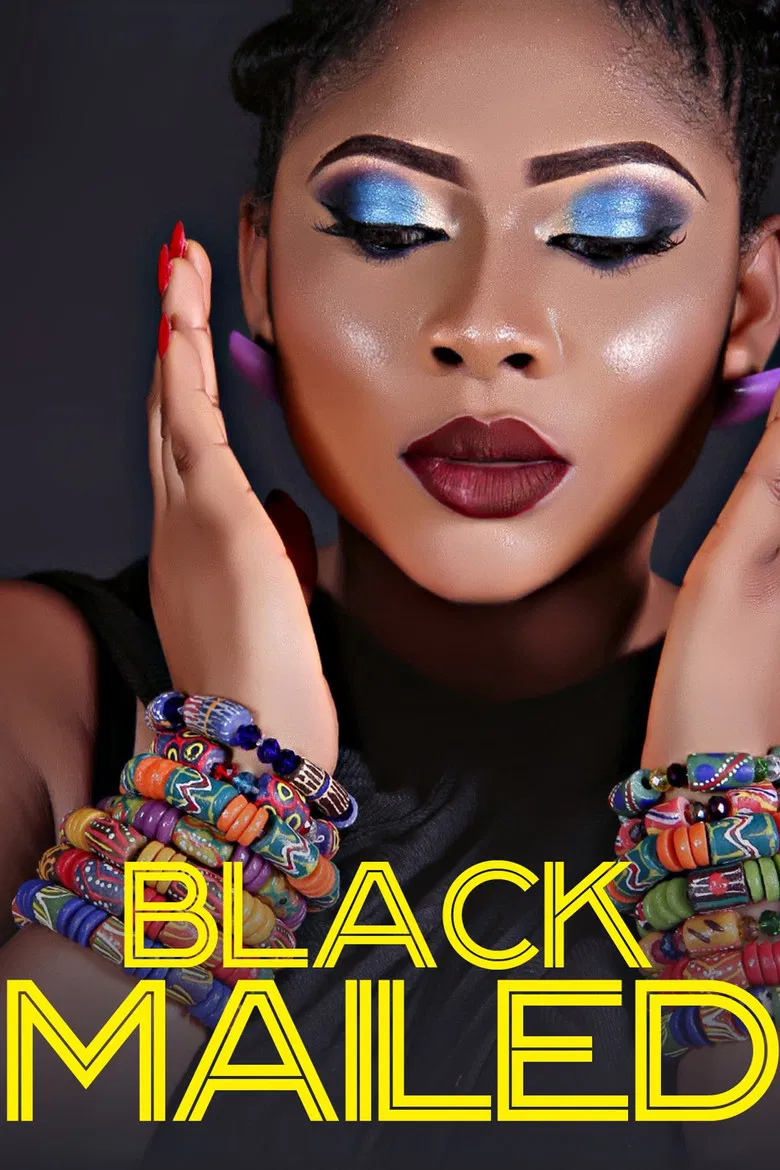 Blackmailed poster background