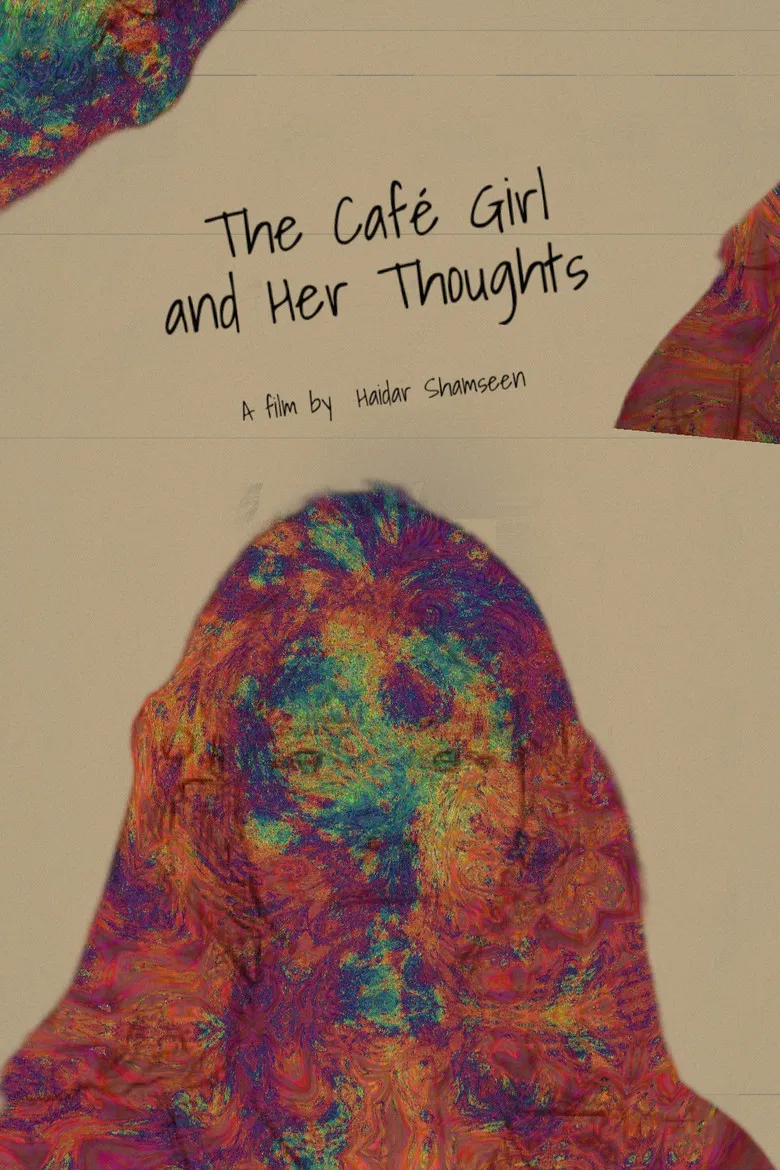 The Café Girl and Her Thoughts poster background