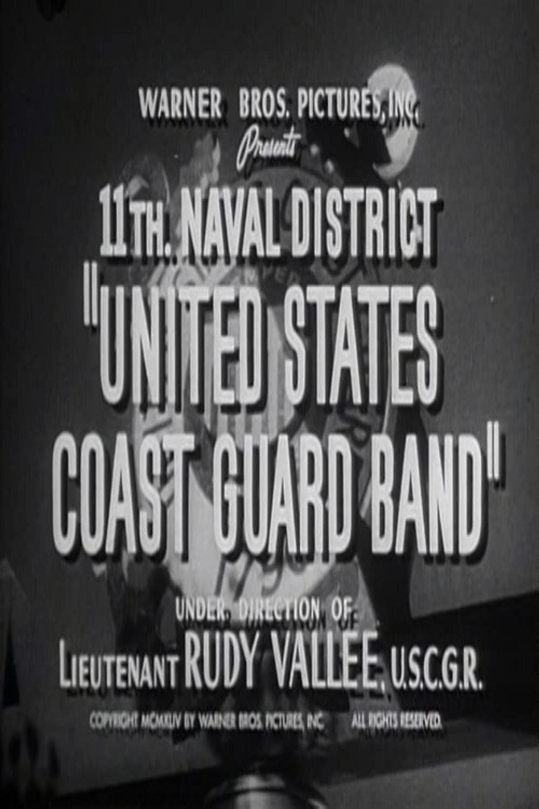 11th. Naval District "United States Coast Guard Band" poster background