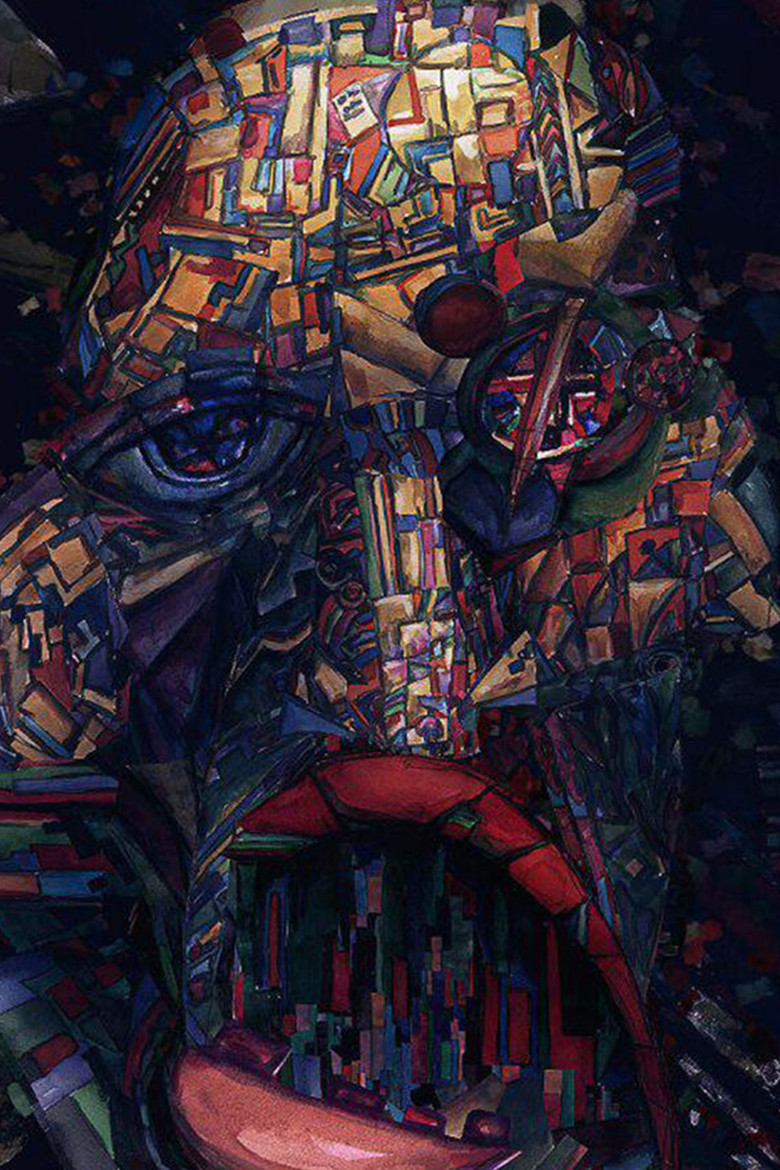 Happiness poster background