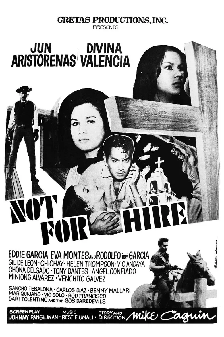 Not for Hire poster background