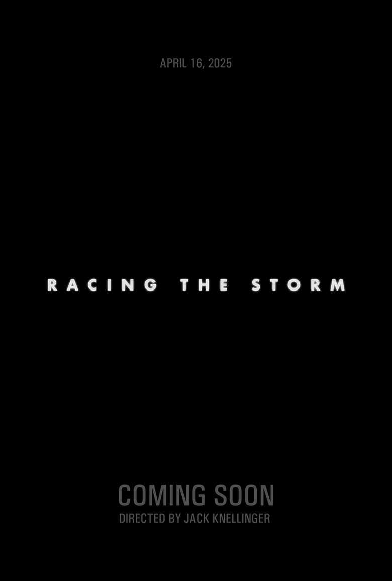 Racing the Storm poster background
