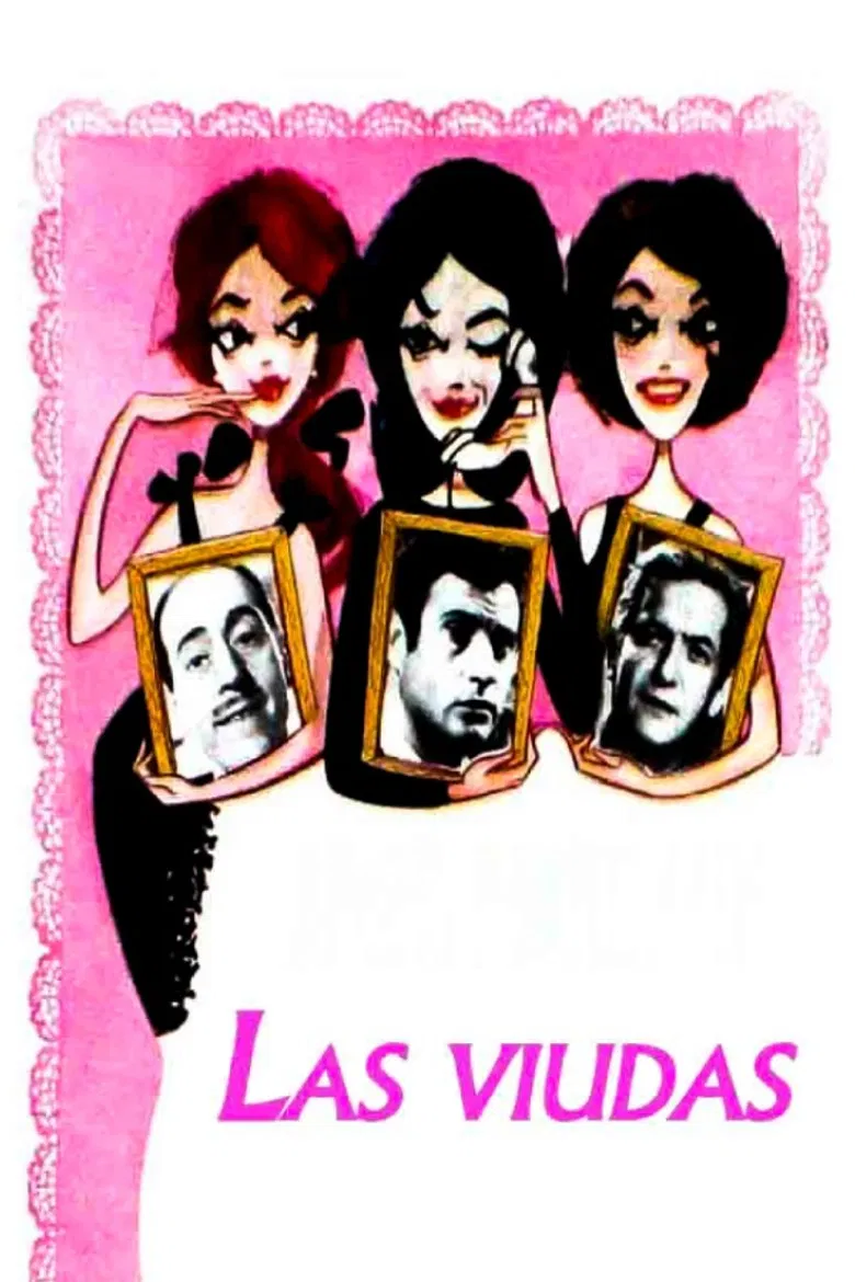 Las viudas poster background