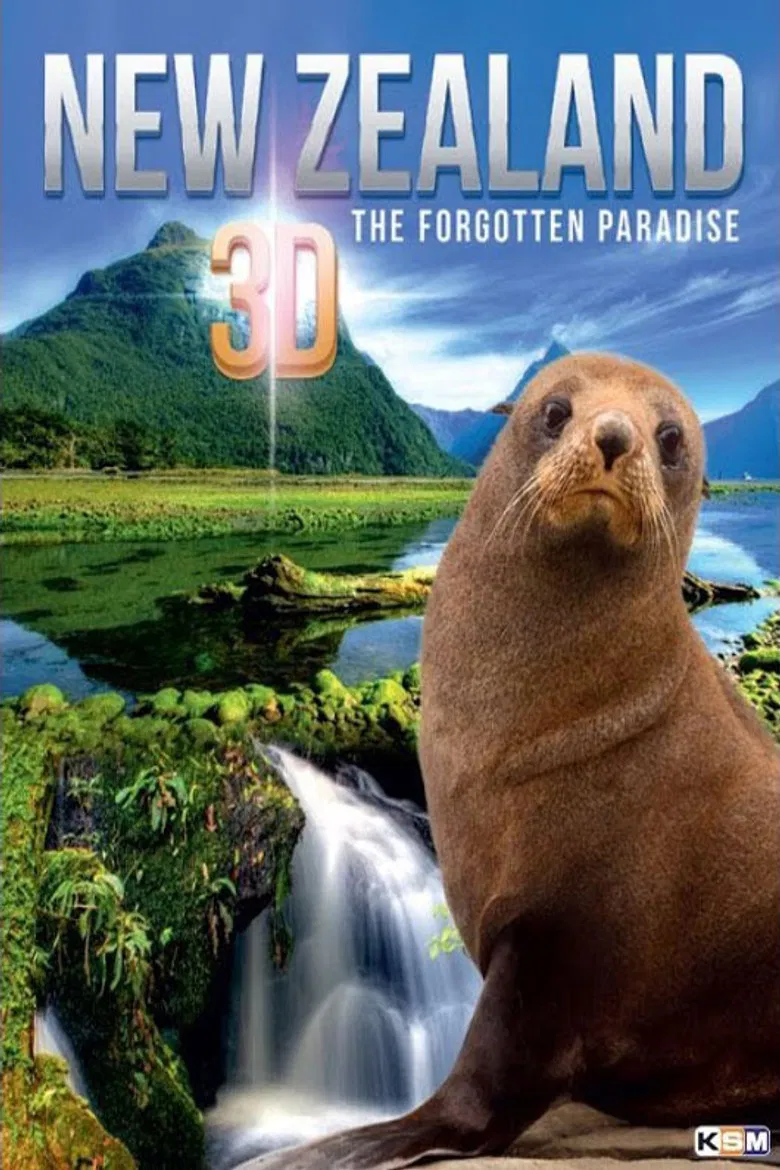 New Zealand 3D: The Forgotten Paradise poster background