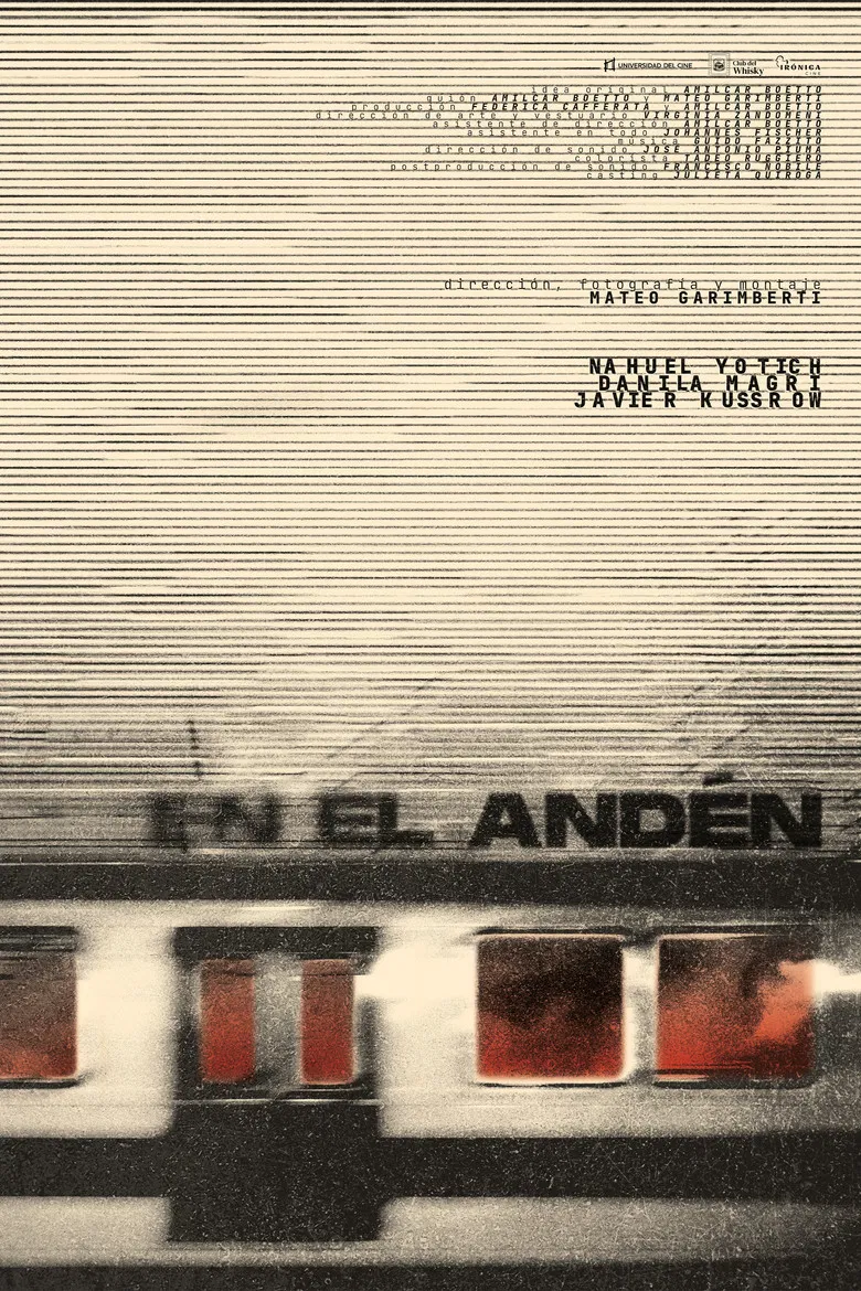 On the rails poster background