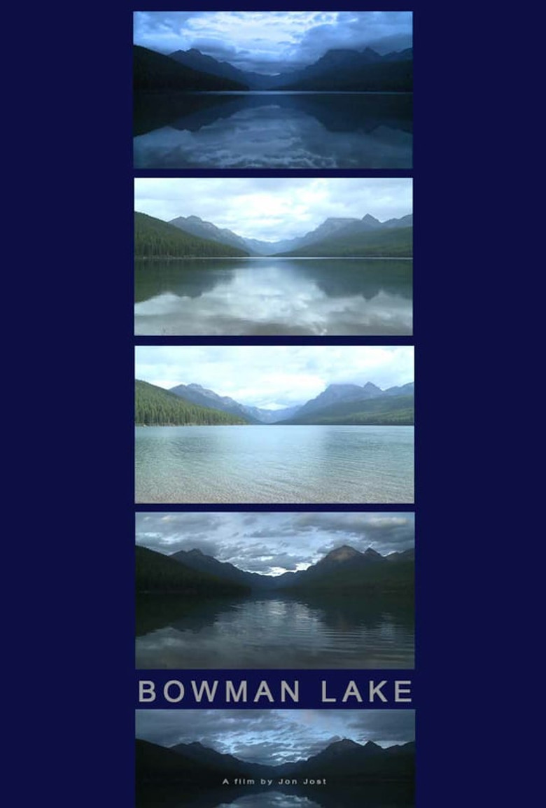 Bowman Lake poster background