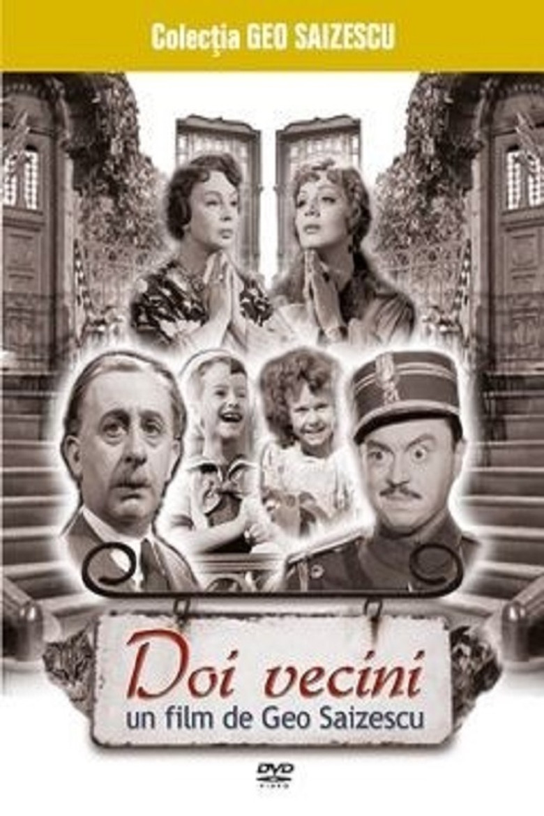 Doi vecini poster background