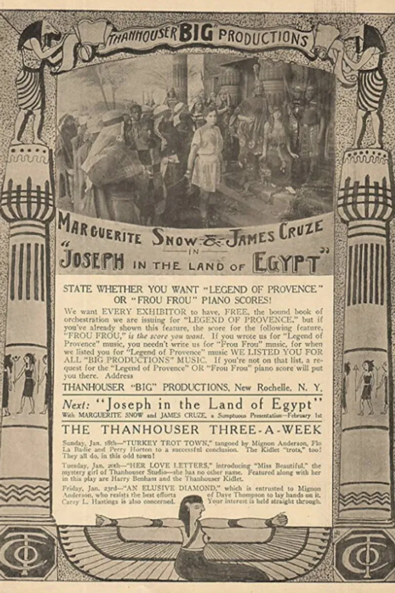 Joseph in the Land of Egypt poster background