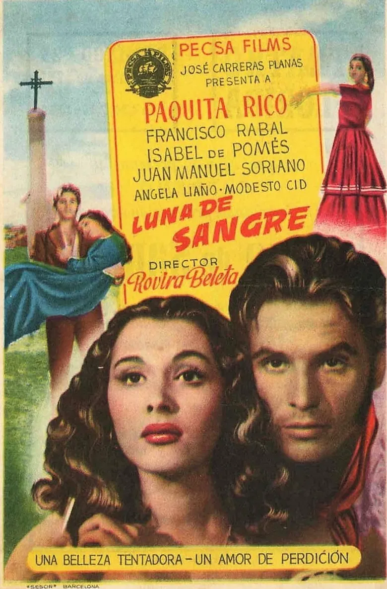 Luna de sangre poster background