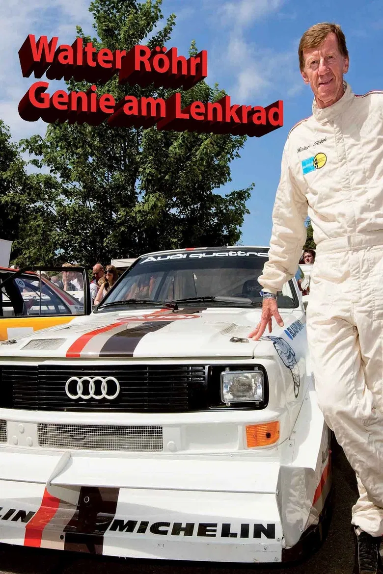 Walter Röhrl - Genie am Lenkrad poster background