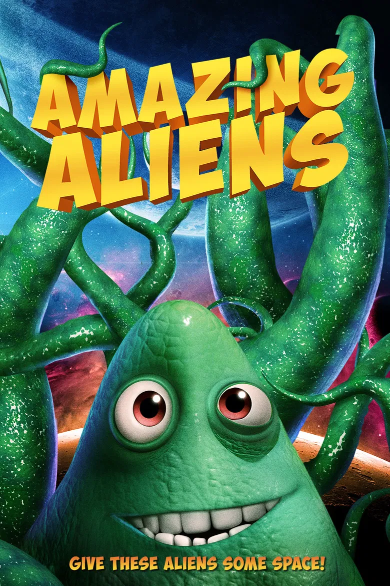 Amazing Aliens poster background