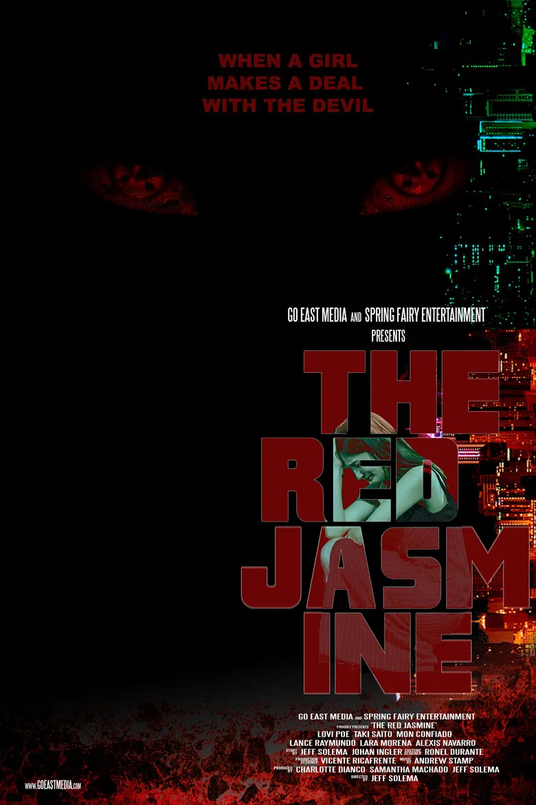 The Red Jasmine poster background