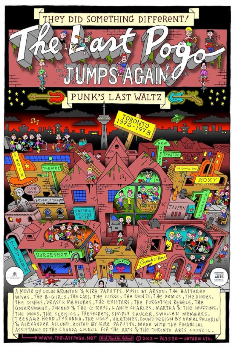 The Last Pogo Jumps Again poster background
