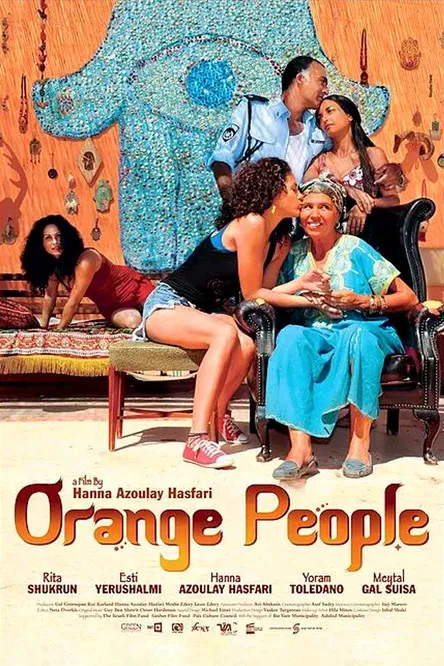 Orange People poster background