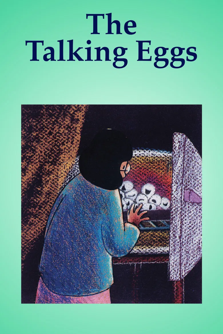 The Talking Eggs poster background