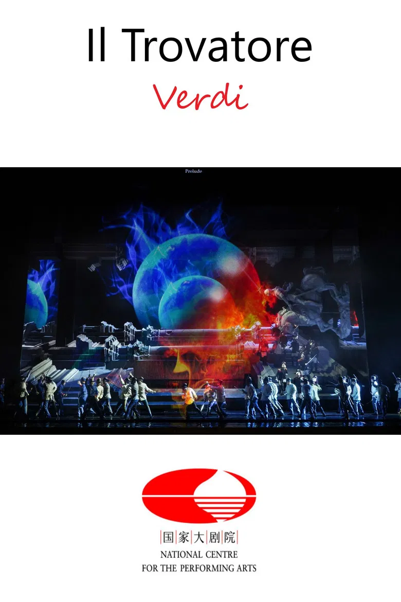 Il Trovatore - NCPA poster background