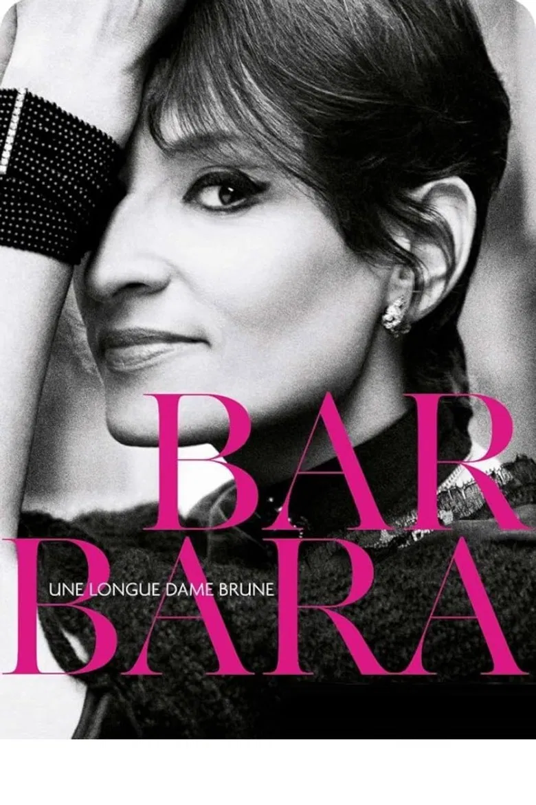 Barbara - Une longue dame brune poster background