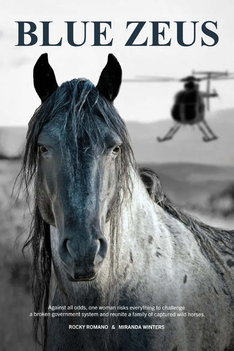 Blue Zeus poster background