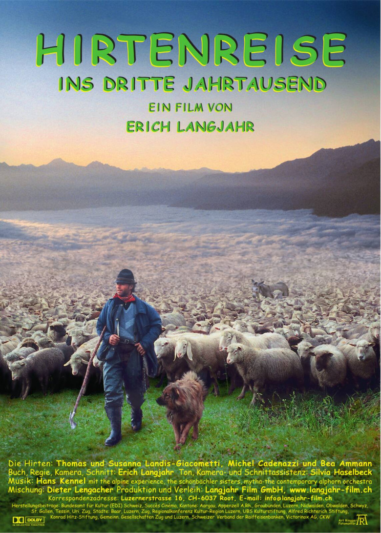 Shepherds' Journey Into The Third Millenium poster background