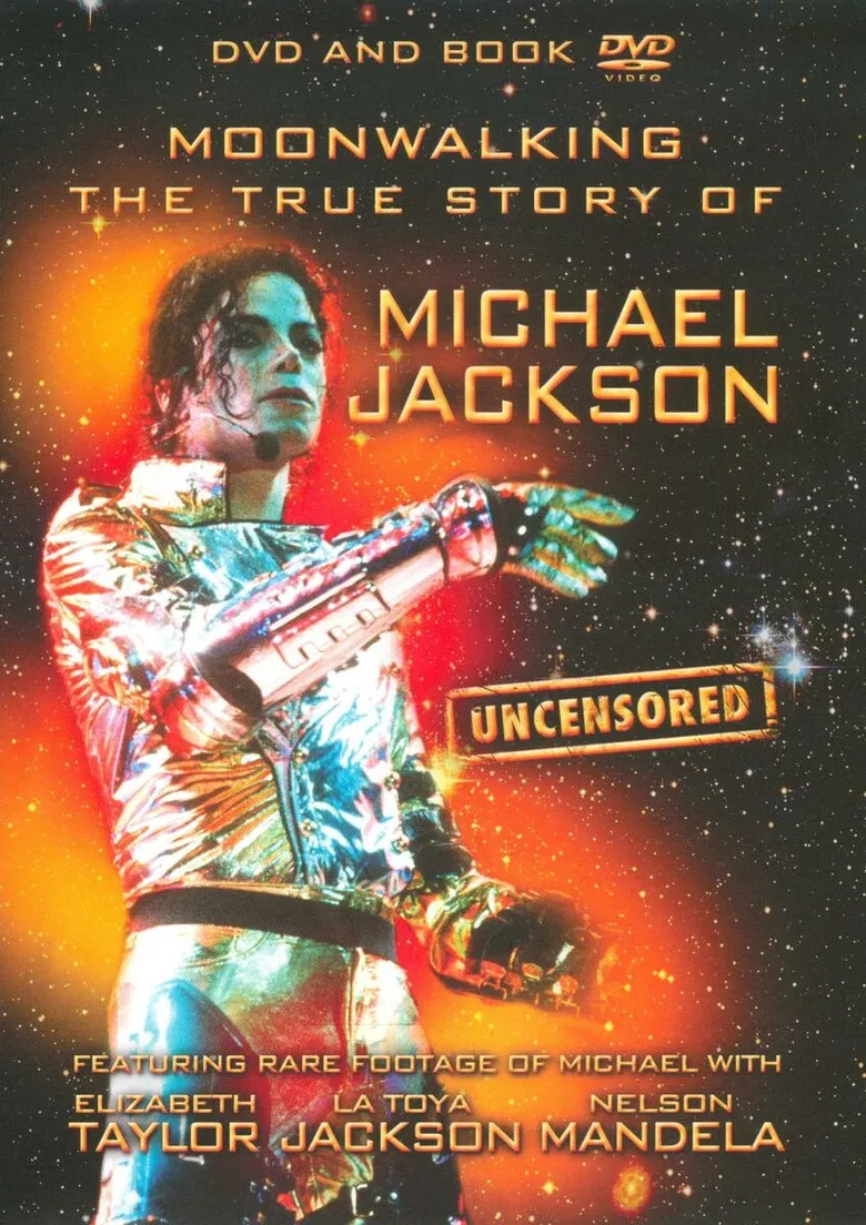 Moonwalking: The True Story of Michael Jackson - Uncensored poster background